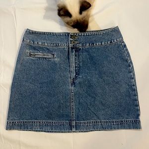 Vintage Jean Skirt